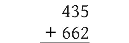 3-Digit Addition II equations
