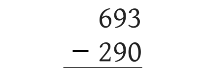 3-Digit Subtraction equations