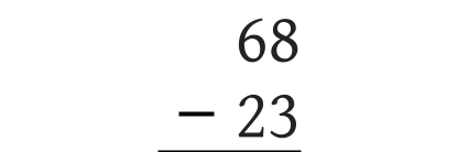 2-Digit Subtraction equations