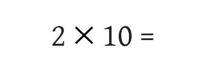 Basic Multiplication with Negatives equations