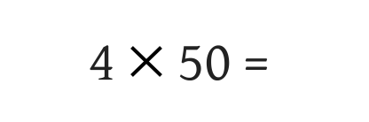 Place Value Multiplication equations