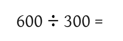 Place Value Division equations
