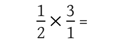 Improper Fraction Multiplication equations
