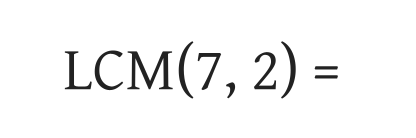 LCM I equations