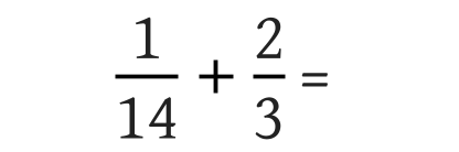 Proper Fraction Addition II equations