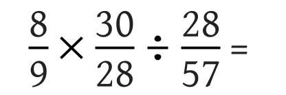 Multiply & Divide Multiple Fractions equations