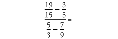 Fractions over Fractions equations