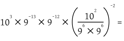 Mixed Exponent Rules equations