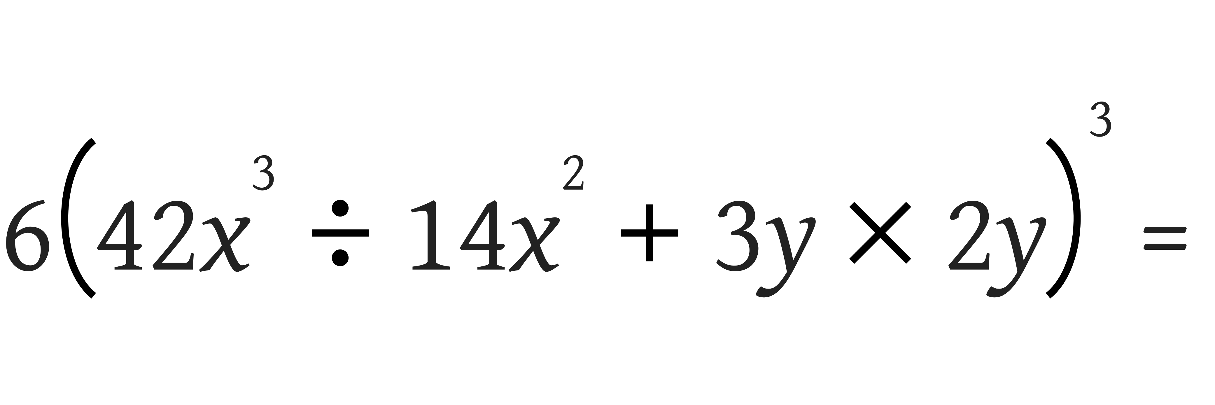 Variable Multiplication and Division II equations