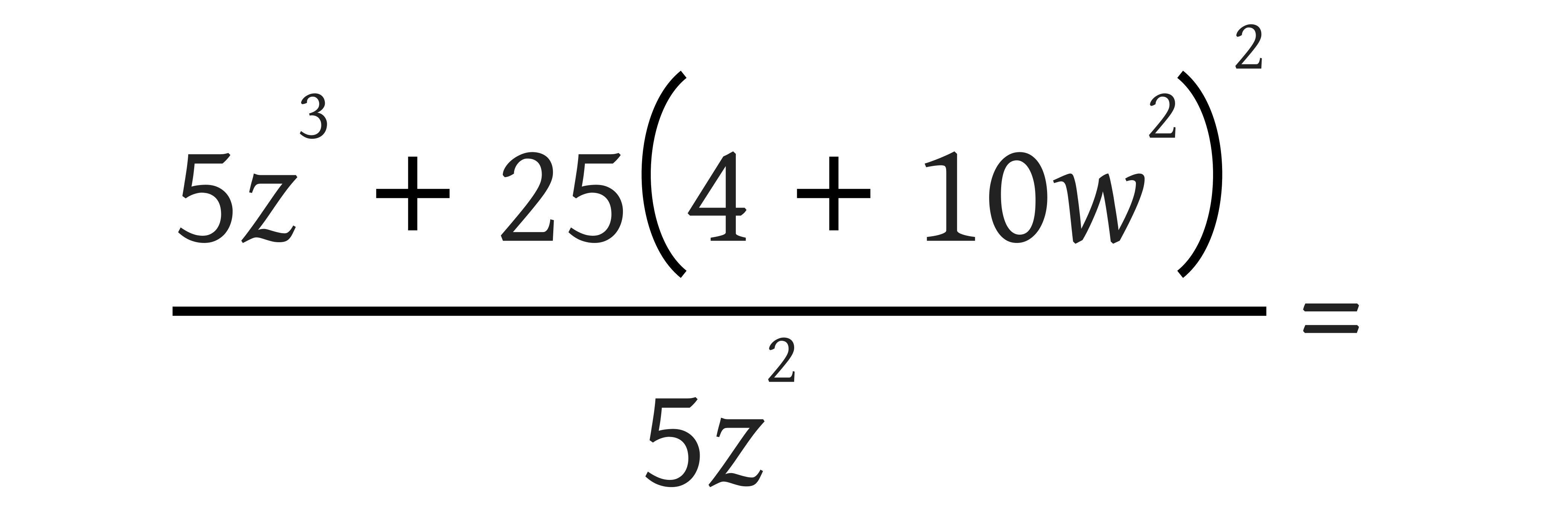 Distributive Property II equations