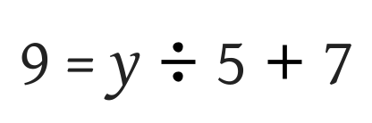 Solve with Two Operations equations