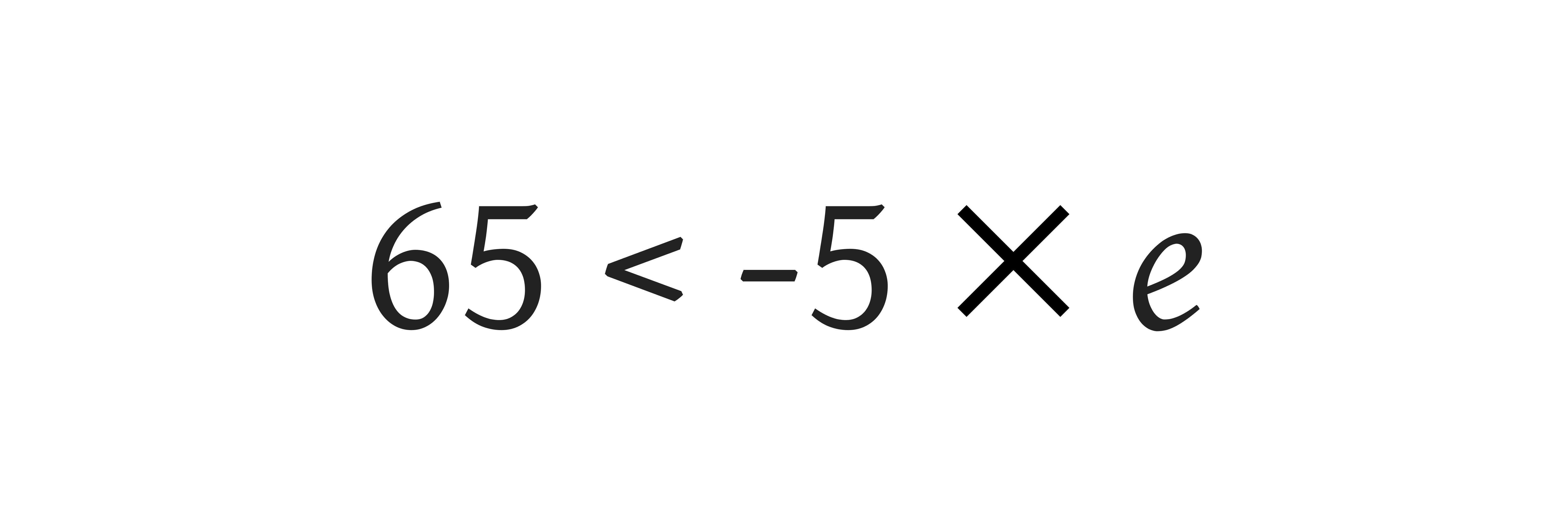 Solving Inequalities with Multiplication and Division equations