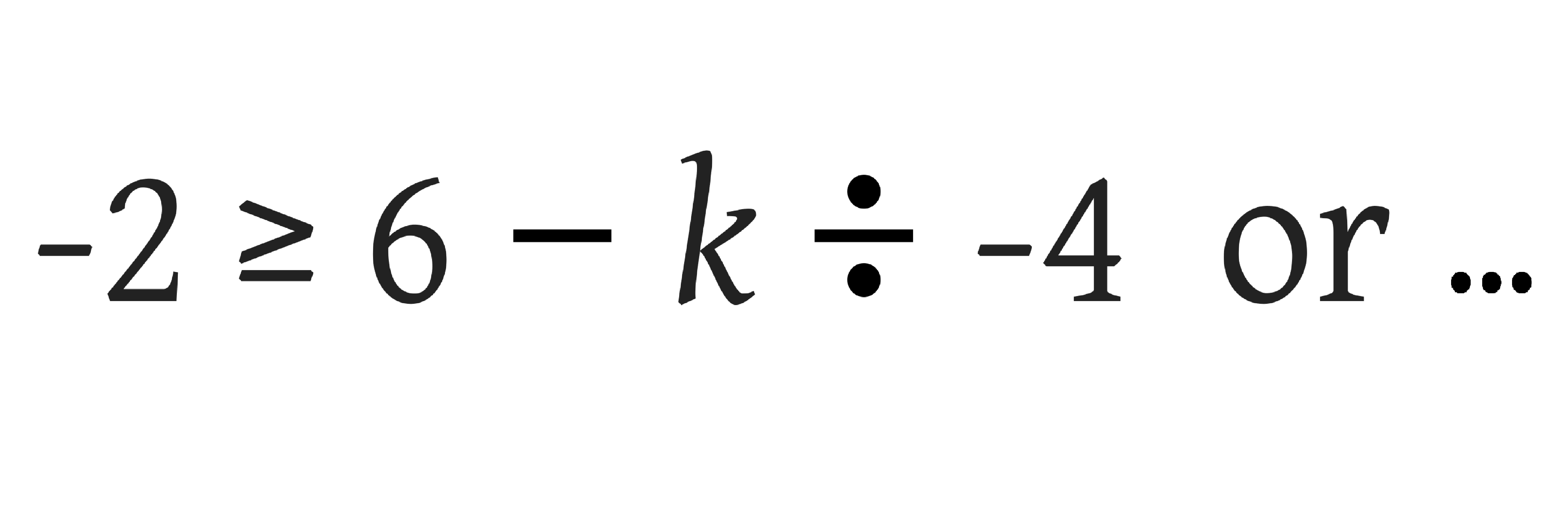 Solving Compound Inequalities (OR) equations
